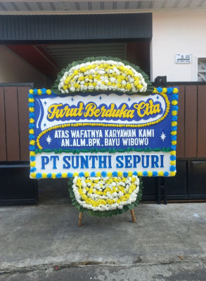 Papan Bunga Duka di Marau